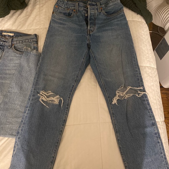 Levi Jeans, Ankle length, straight fit. - Picture 2 of 5
